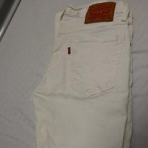 Levis pants, White, mens size 32 x  30